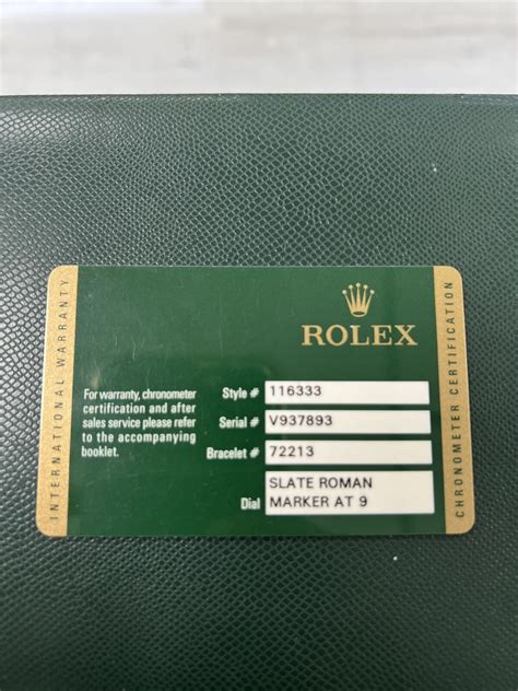 rolex warranty card ebay|authentic rolex warranty cards.